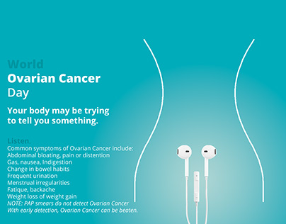 World Ovarian Cancer Day Creative Post