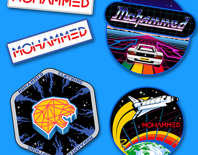 Stickers & Patches Mohammed Clothing