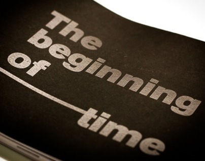 The Big Bang Typography Project.