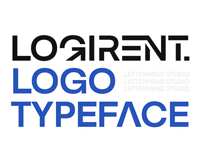 Logirent Logo Typeface