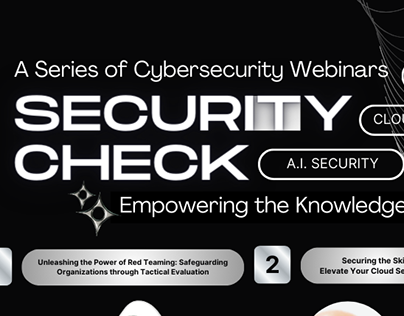 Security Check, A Series of Cybersecurity Webinars