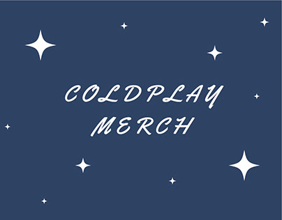 Coldplay Merch
