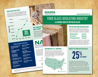 NAIMA Fiber Glass Infographic Flyer