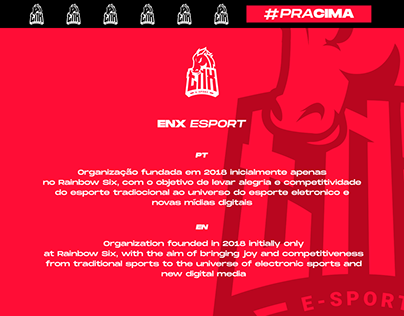 Enx Esport - Jogos Fictício