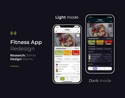 Fitness App | UI Redesign