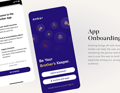 Amber - Life Insurance Mobile App