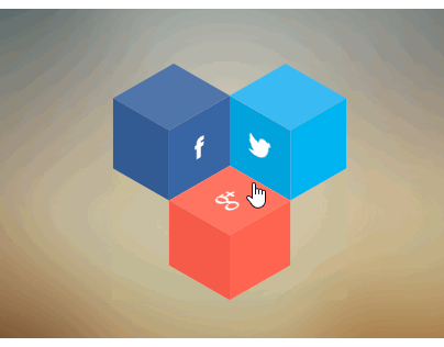 10+ CSS and JavaScript Social Buttons