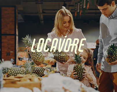 Locavore Grocery Store - Brand Identity design