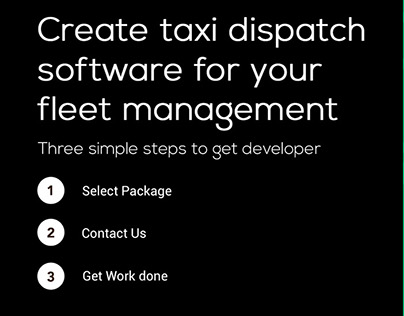 Taxi Dispatch or Cab Dispatch Software