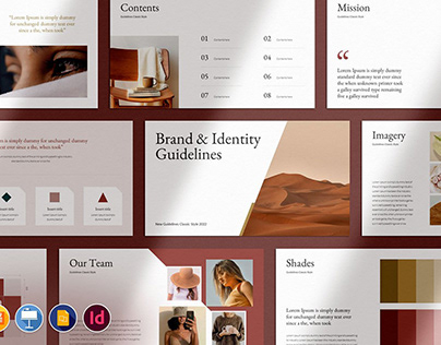 Brand Identity Guideline Powerpoint