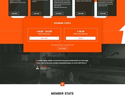 First landing Page