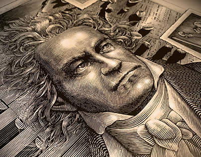 Beethoven Commemorative Poster by Steven Noble