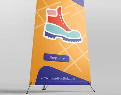 Handfeel X Stand banner