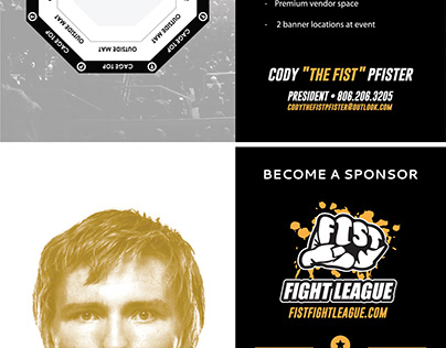Project thumbnail - Fist Fight League - Sponsor Levels