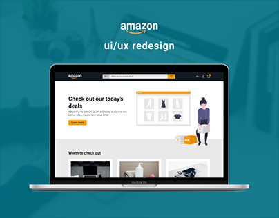 Amazon.com UI/UX Redesign Concept