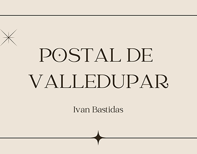 Postal sobre Valledupar