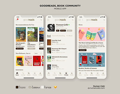 GoodReads Book Community Mobile App