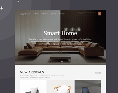 Project thumbnail - Furniture Landing Page