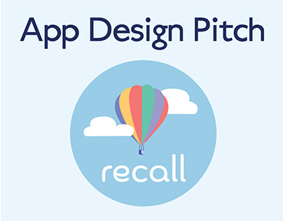 Pitch for Alzheimer's App Design- recall