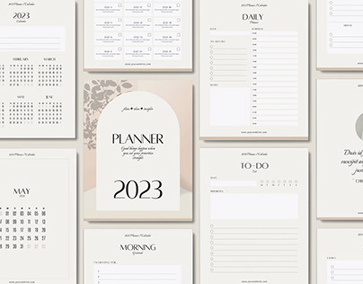 Canva Planner & 2023 Calendar kit