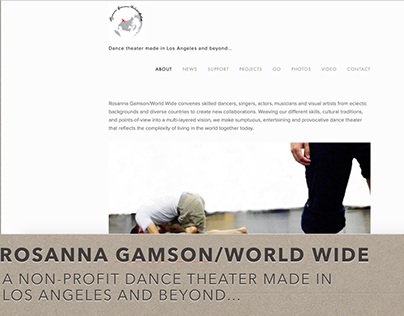 Rosanna Gamson Website