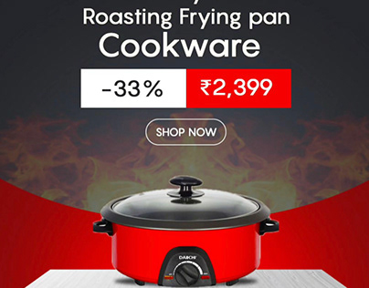 Roasting frying pan