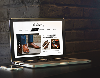 Website Redesign - The Shoe Factory