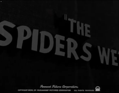The Spiders Web - Film Noir Movie Title Sequence