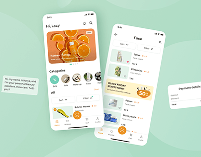 Project thumbnail - YoCo beauty online store┃UX/UI
