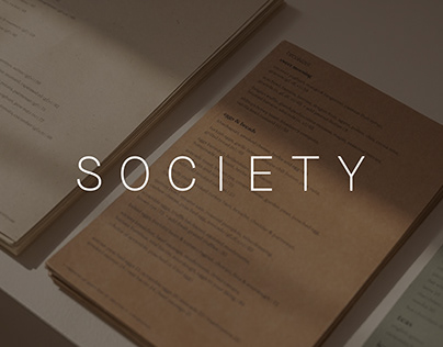 Society | Brand Guidelines | Web Development