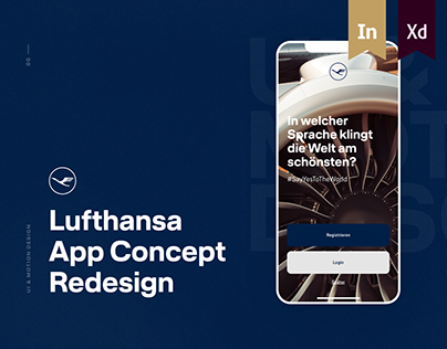 Lufthansa App Concept Redesign
