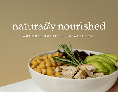 Naturally Nourished Nutritionist Logo Redesign