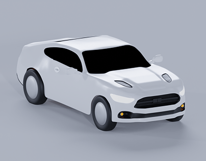 Ford Mustang Uber 3d Car Concept