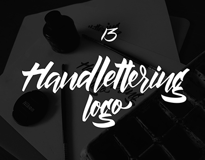 hand lattering logo 