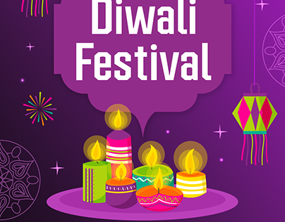 Diwali Event Poster