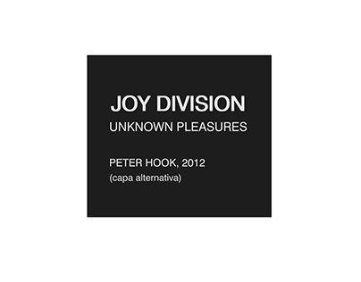 capa alt. "unknown pleasures: inside joy division"