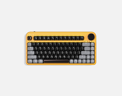 Yellow Mechanical Keyboard