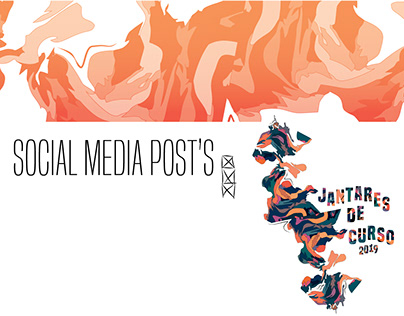 Social Media Post's | Jantares de Curso