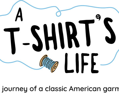 A T-Shirt's Life interactive infographic