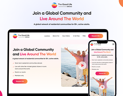 Join a Global Community and Live Around The World