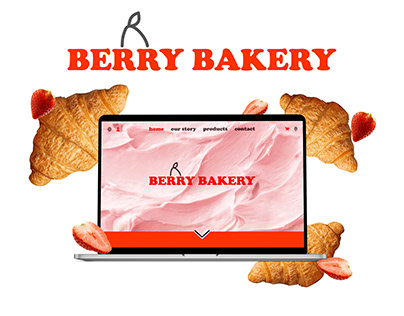 Bakery Website Design | Berry Bakery