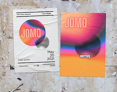 Project thumbnail - JOMO - Graphic Design