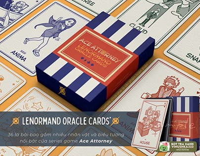 Ace Attorney Lenormand Oracle Cards