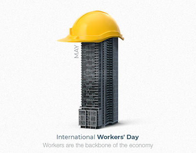 Labour Day Creative Poster Design