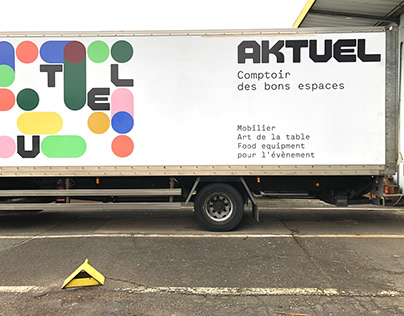 Aktuel - Brand identity