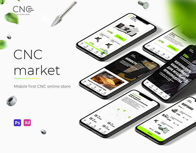 ANDIS-TECHNO / CNC web and mobile online market design