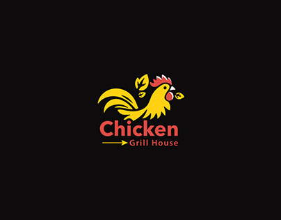 Chicken Grill House Restaurant logo design