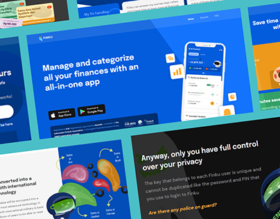 Finance Platform | Landing Page Design
