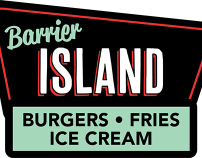 Barrier Island Burgers Branding