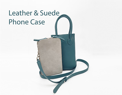 Leather and Suede Phone case